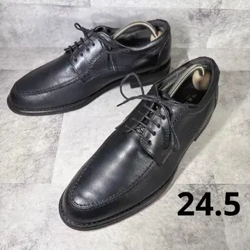 새상품급 REGAL 리갈 U칩 24.5 고어텍스 천연 가죽 블랙