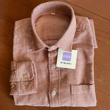 레귤러 카라 플란넬 셔츠