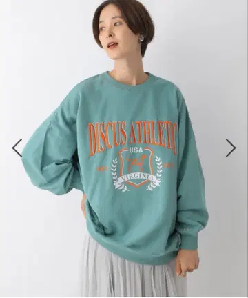 DISCUS 그래픽 쭈리 풀오버