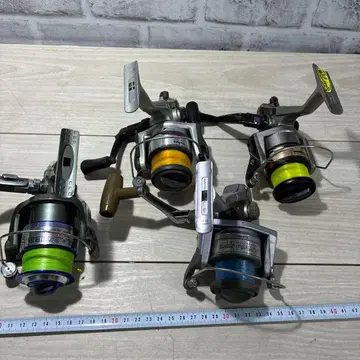 스피닝 릴 4점 일괄 정리번호 C15