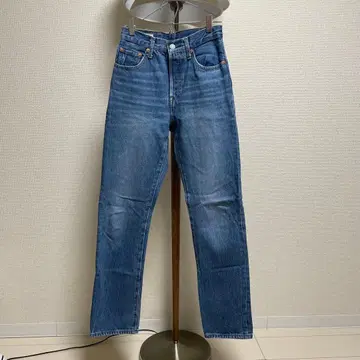 [Levi's] 501 스트레이트 데님 블루