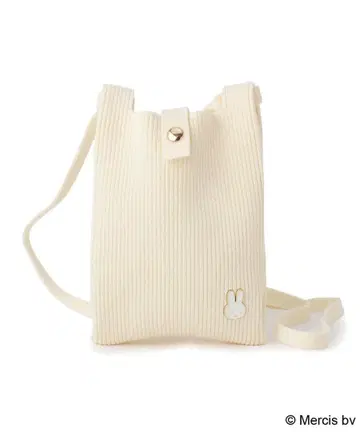 미피 니트 숄더 파우치 사코슈