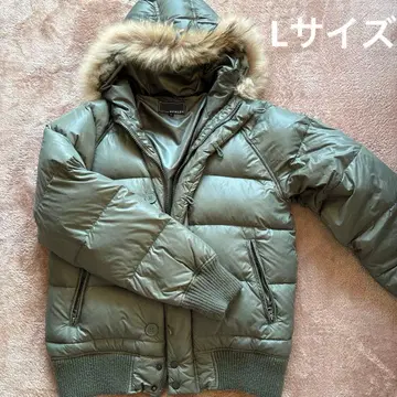 AVIREX 올리브 그린 다운 자켓