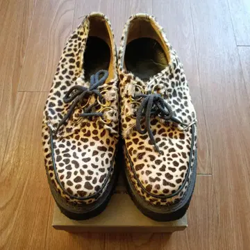 아스토어 로봇 펑크 레오파드 무늬 통굽 러버 솔 26.5cm