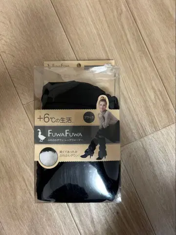 FuwaFuwa 블랙 레그 워머