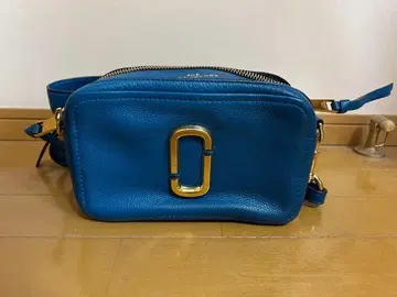 더 마크 제이콥스 파랑 가죽 숄더백