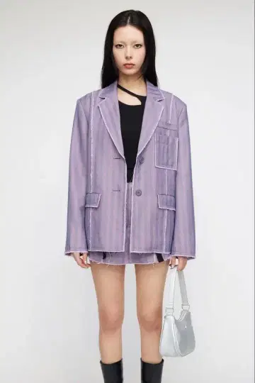 LAGUA GEM 가공 테일러드 자켓