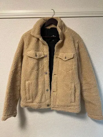 남성용 보아 플리스 자켓 M 사이즈