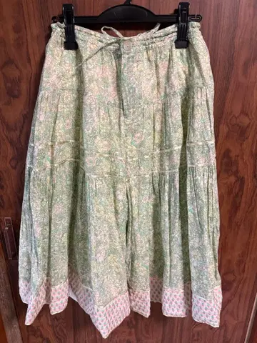 프랑슈리페 꽃무늬 큐롯 팬츠