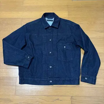 UNIQLO 유니클로 데님 자켓 지쟌 다크 네이비