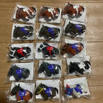 서러브레드 컬렉션 통통 러버 피규어 묶음 판매 15개