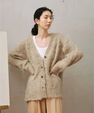 gallardagalante 샤기 가디건