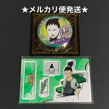 NARUTO 벌스데이 생일 캔뱃지 명장면 디오라마 피규어 시카마루