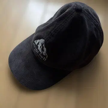 mont-bell 몽벨 코듀로이 캡 짙은 갈색