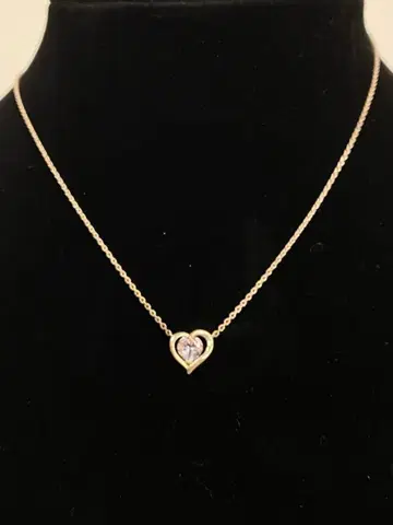 $ STAR jewelry 목걸이 하트 실버925 40cm