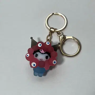 산리오 미야쿠미야쿠 키링 쿠로미 클리어