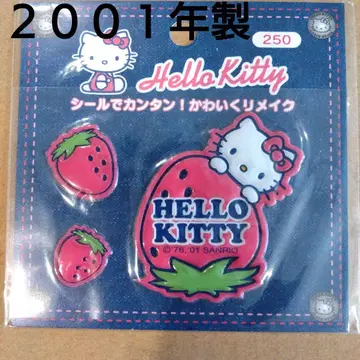 [ 초레어 ] 헬로키티 통통 스티커 레트로 당시 물품