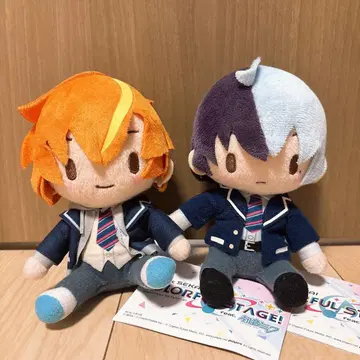 프로세카 아오야기 토야 시노노메 아키토 모어 플러스 복슬복슬 봉제 인형