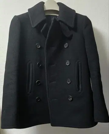 LITHIUM HOMME 블랙 피 코트