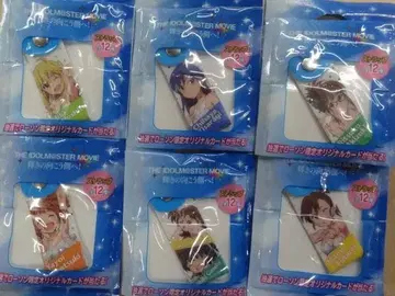 아이돌 마스터 스트랩 기린 비바 로손 캠페인 6종 세트