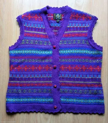 ROYAL ALPACA 니트 베스트 M 사이즈 따뜻함