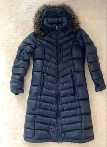 L.L.Bean 네이비 롱 다운 자켓