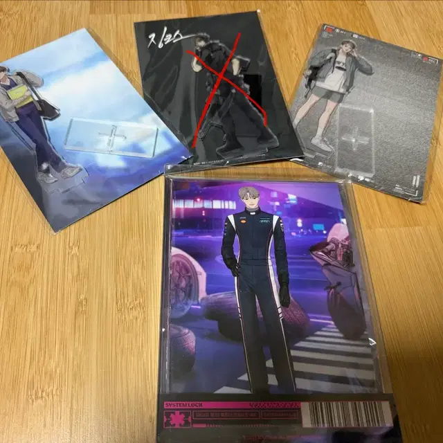 밍과 bj 알렉스, 징크스 아크릴스탠드 판매해요