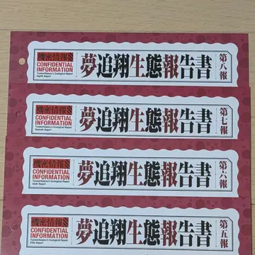 유메오이 카케루 팬클럽 뉴스레터 5-8