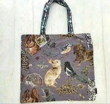 나탈리레테 토트백 애니멀 고양이 고양이 고양이 토끼 다람쥐 고슴도치