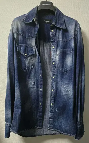 Dsquared2 데님 셔츠