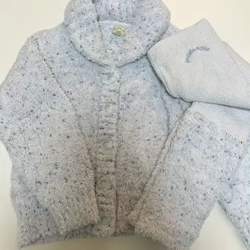 젤라또피케 네프 숄 가디건 레그 워머 레깅스 세트