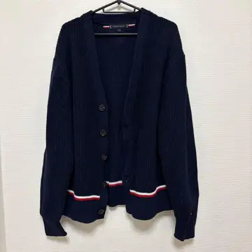타미힐피거 가디건 네이비 네이비