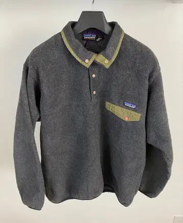 90s 파타고니아 신틸라 스냅T USA제 차콜 그레이