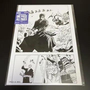 원피스 올 페이지 와노쿠니 편 조로 B5