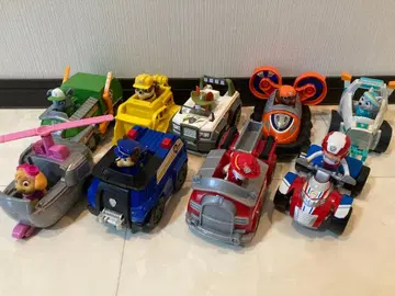 파우 패트롤 미니카 9대 세트