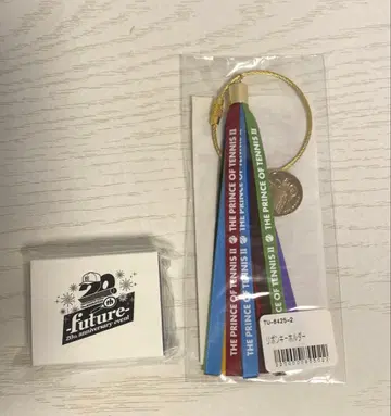 테니스의 왕자님 20주년 기념 한정판 핀 배지 리본 키링 세트