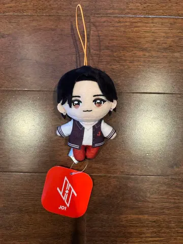 JO1 GIGO 한정판 봉제 인형 마스코트 사토 케이코