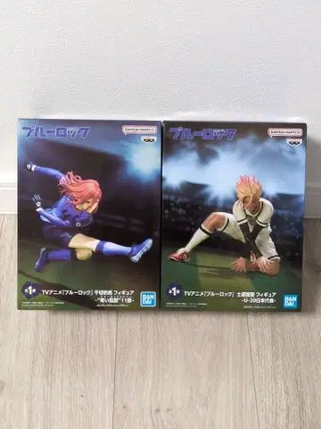 블루 록 피규어 2체 세트