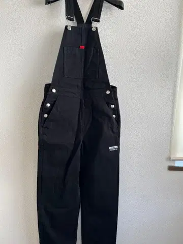 새상품급 adidas 살로펫 여성용 S 블랙 데님 오버롤