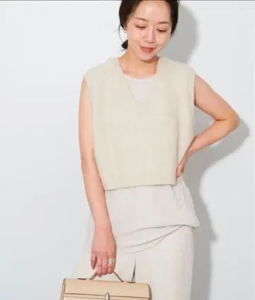 플라주 Cashmere Mix Fur 베스트