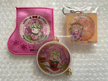 귀멸의 칼날 칸로지 미츠리 크리스마스 할로윈 참 천 코스터