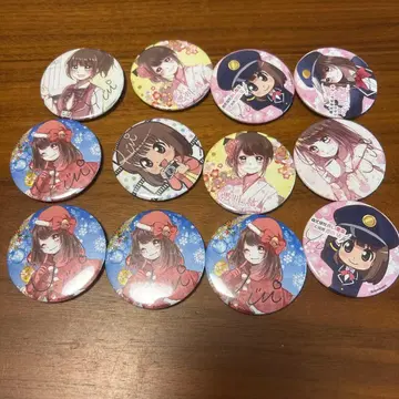 오모이가와 유이 캔뱃지