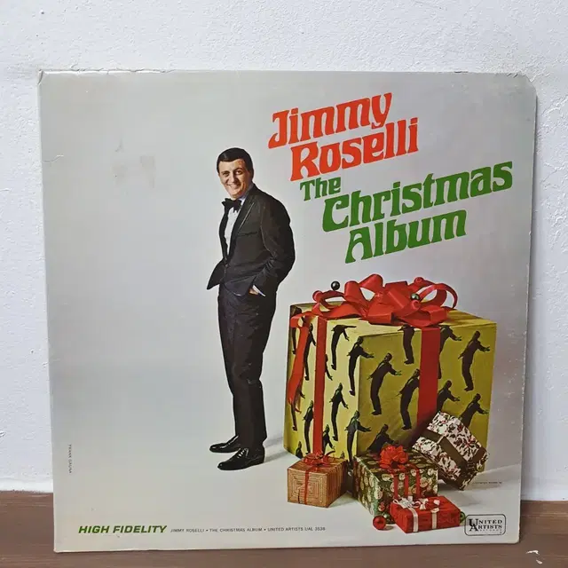지미 로젤리 크리스마스 앨범 LP 1960년대추정. 미국반