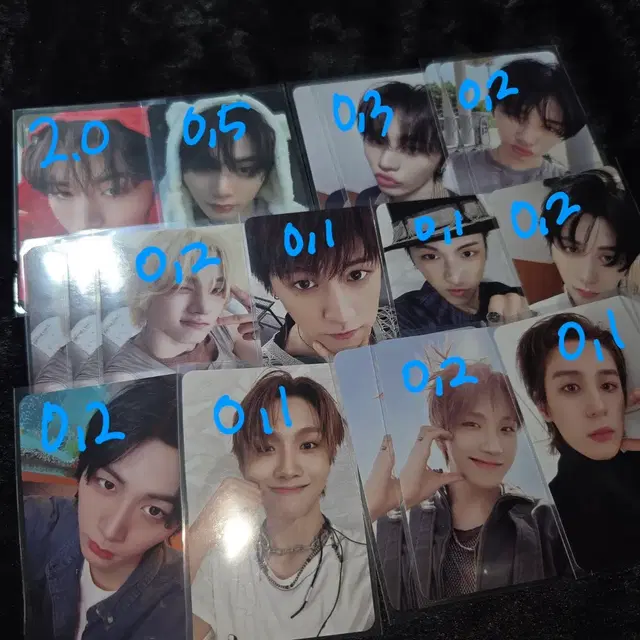 보넥도 미공포 럭드 앨범 포카 양도 디액션 낙원 성호리우재현태산이한운학