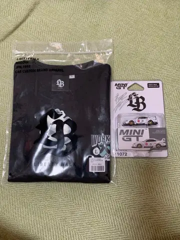 Liberty Walk Osaka S15 미니카 사인 포함 T셔츠 L