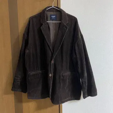 새상품급 BEAMS HEART 코듀로이 테일러드 자켓