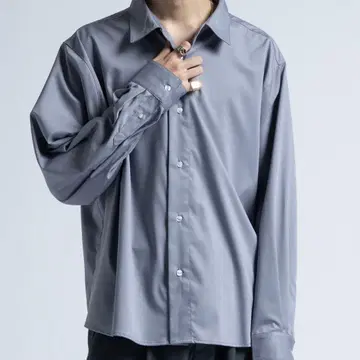 [ Casper John ] 하드 워커즈 셔츠 그레이 XS