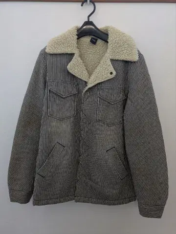 프레지 히코리 스트라이프 보아 자켓