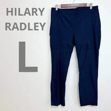 HILARY RADLEY [ L ] 네이비 슬림핏 팬츠 레깅스 팬츠