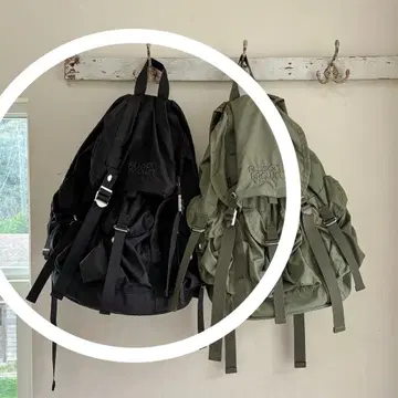 앨리슨 브라운 백팩 블랙 백팩 사에코